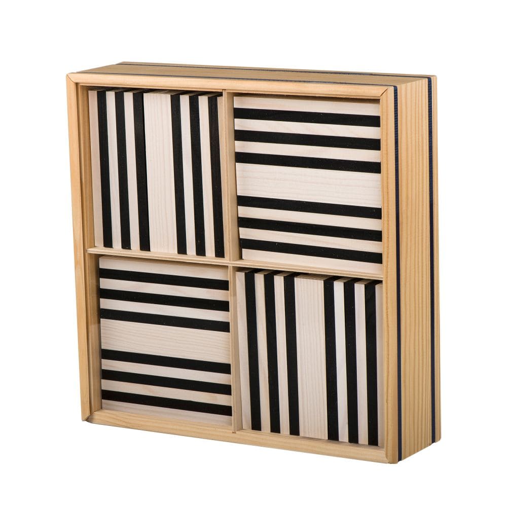KAPLA Steine 100er Box Schwarz und Weiss