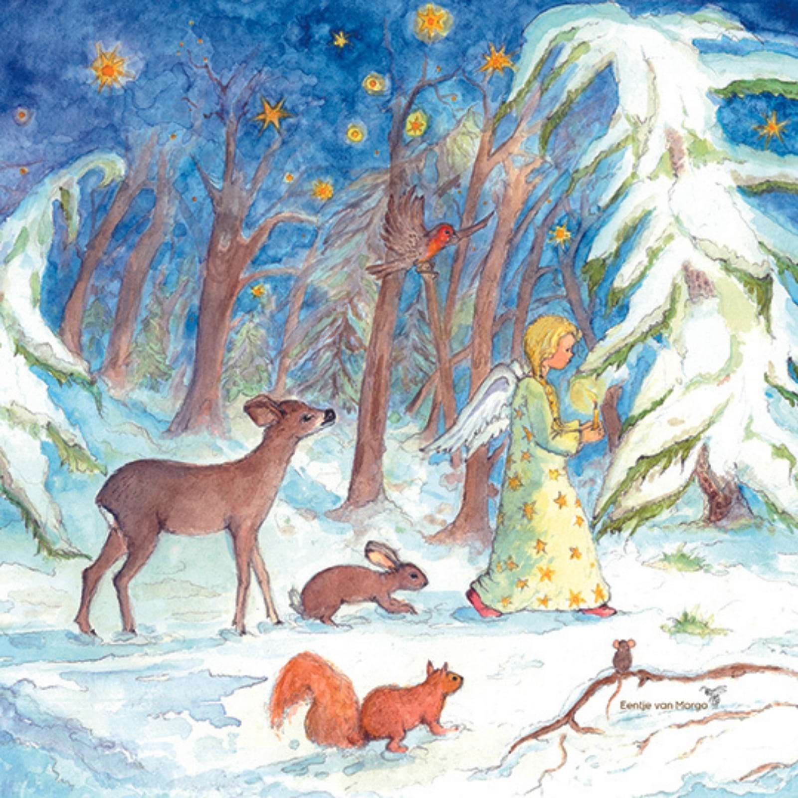 Motiv für Toverlux Lampe - Eentje van Margo - Winterwald