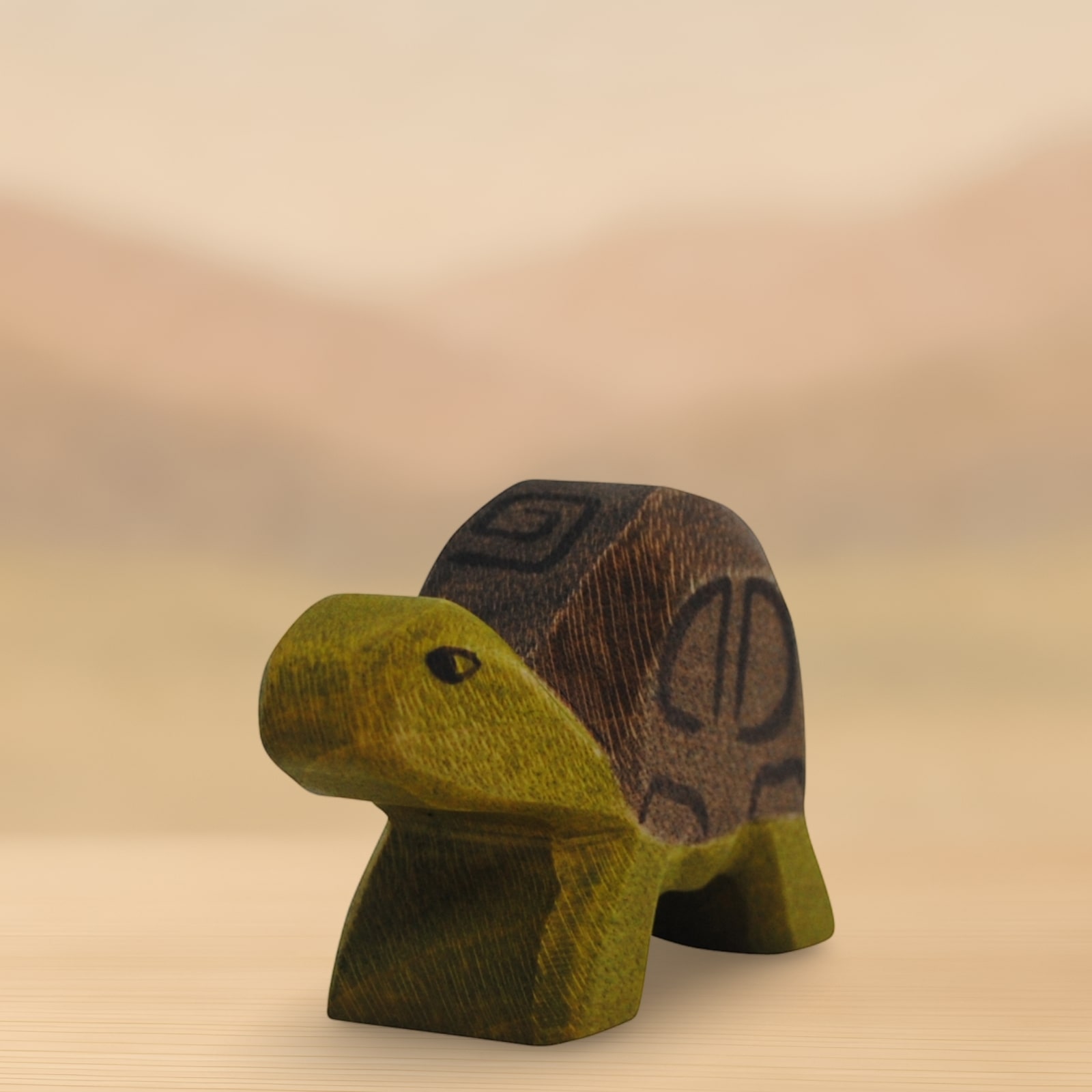 HolzWald Schildkröte klein