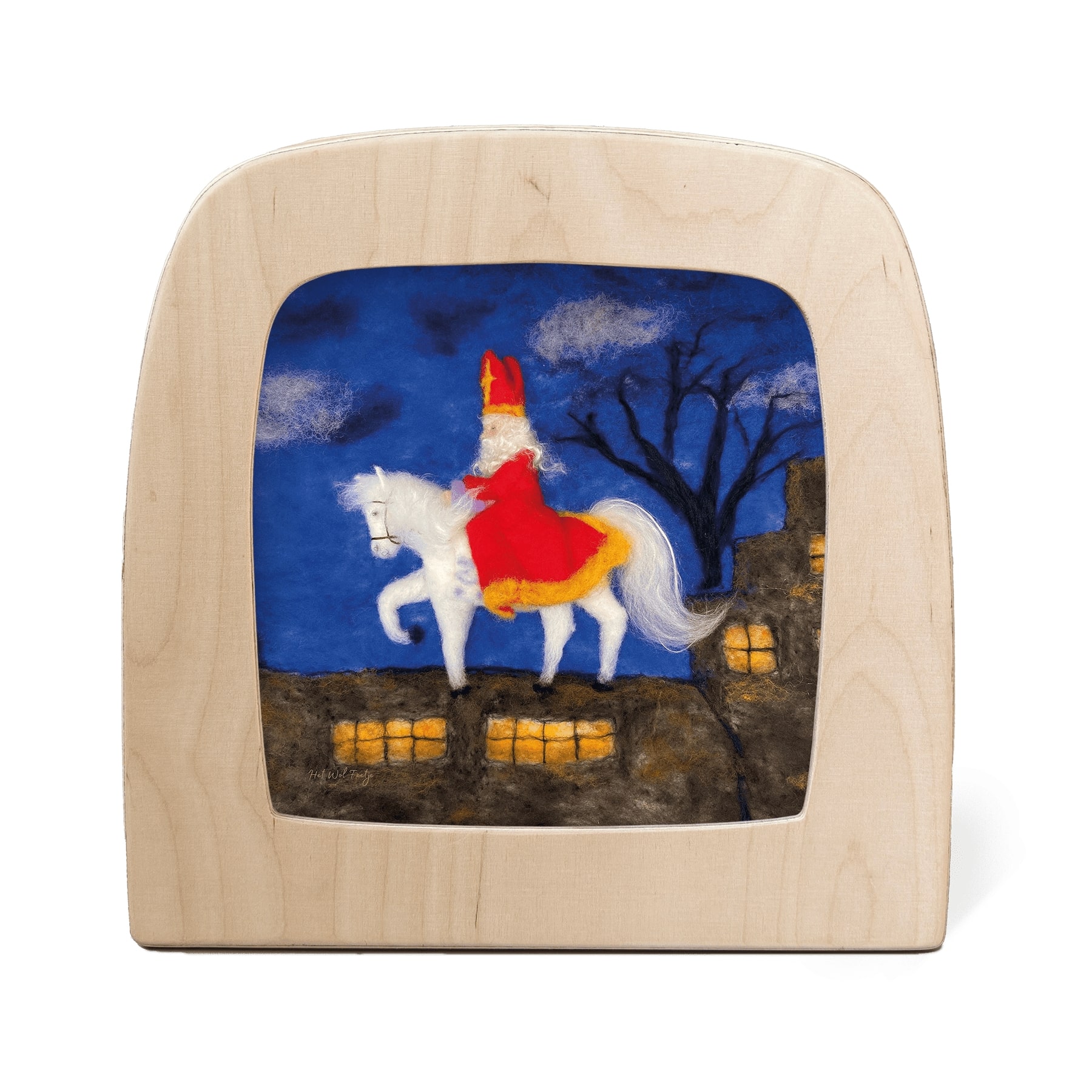 Motiv für Toverlux Lampe - Het Wol Feetje - Nikolaus auf dem Dach