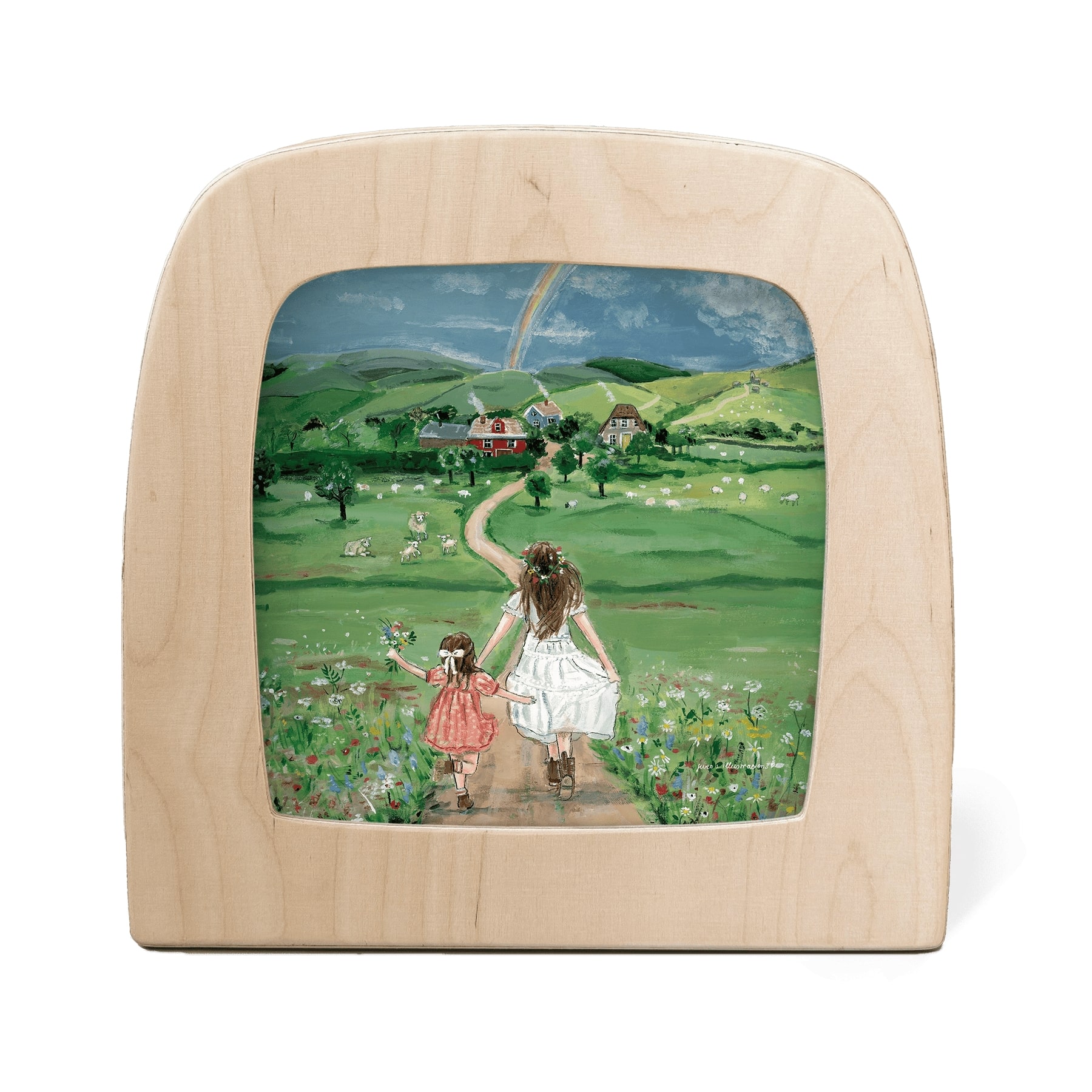 Motiv für Toverlux Lampe - Gwen's Illustration - Regenbogenzauber