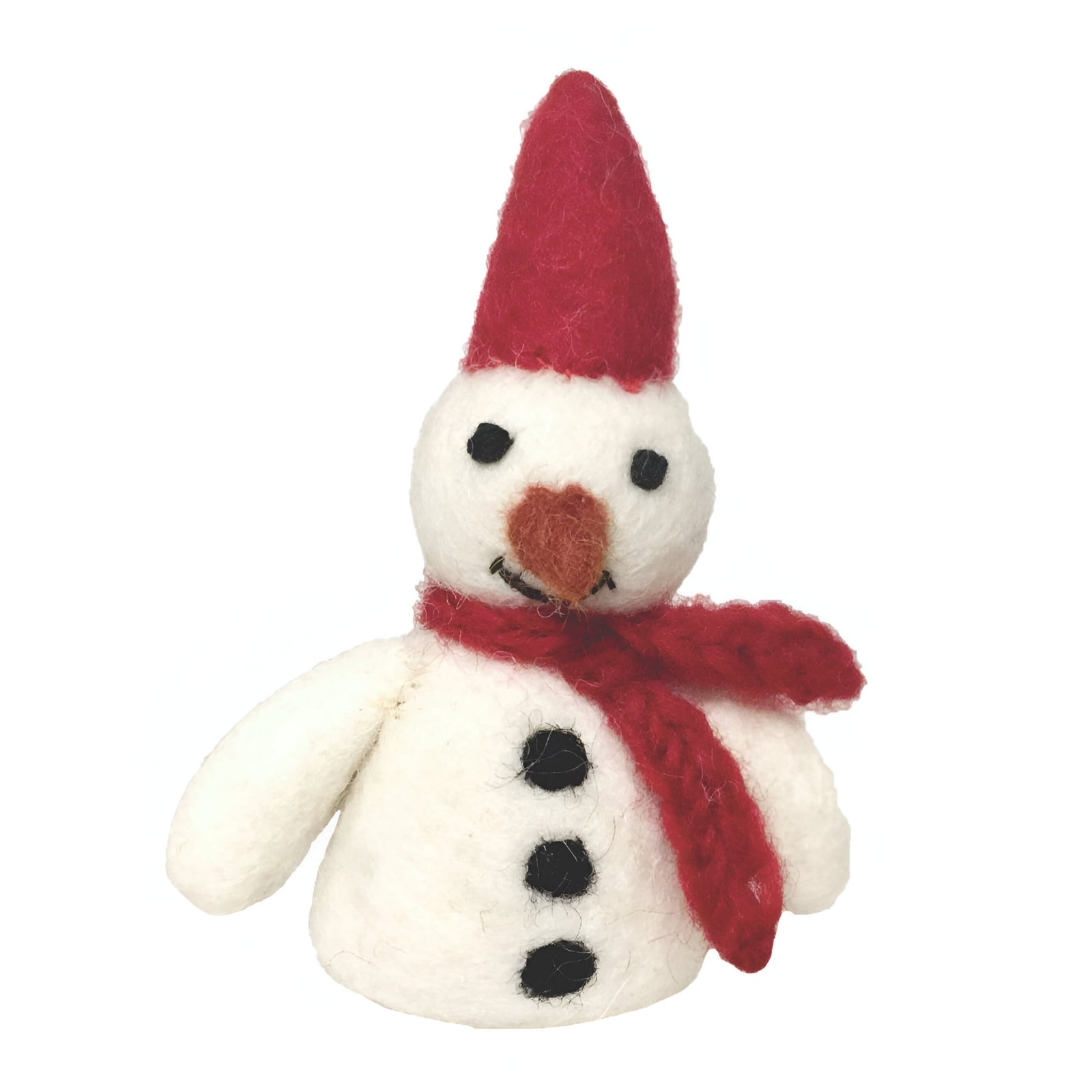 Filz Schneemann klein