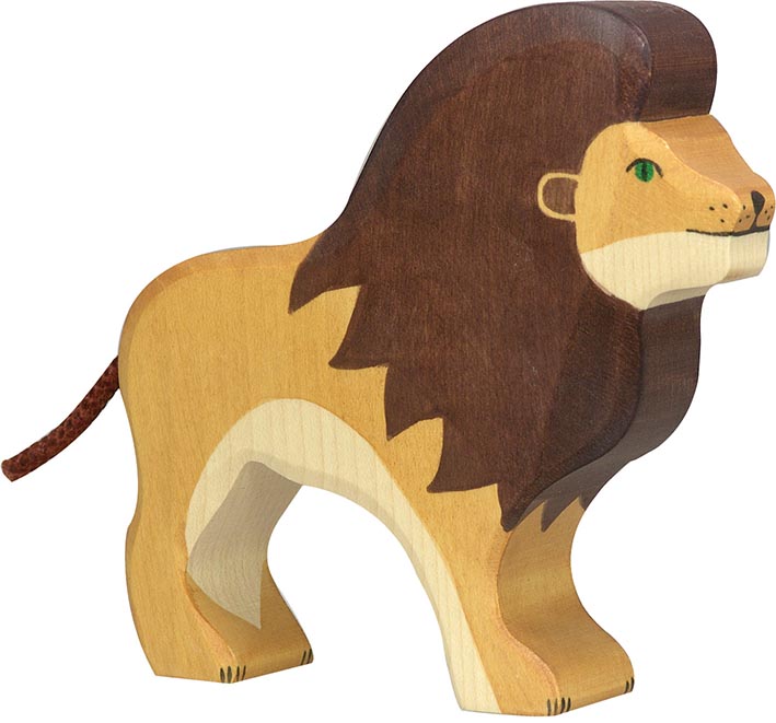 Holztiger LÃ¶we
