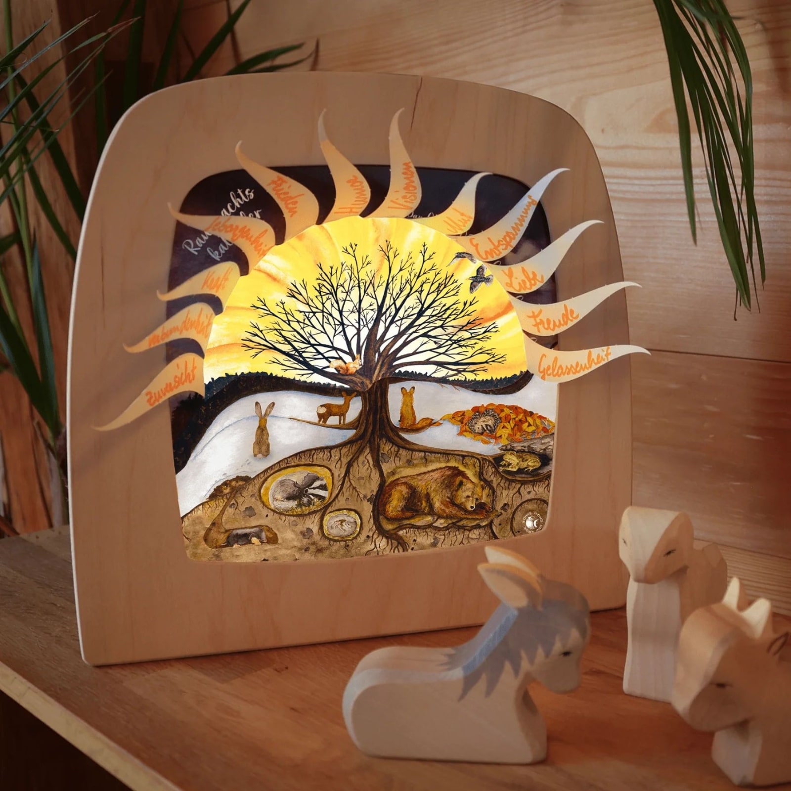 Rauhnachtskalender 12 Holy Nights - Sonne Mond und Erde