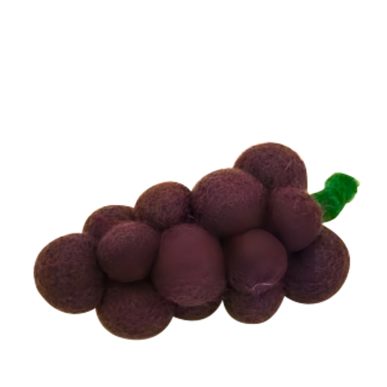 Filz Obst Rote Weintrauben