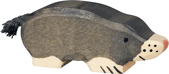 Holztiger Maulwurf