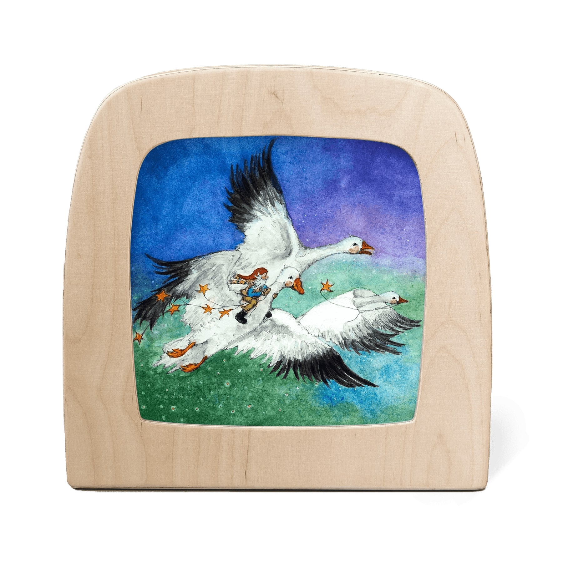 Motiv für Toverlux Lampe - Eentje van Margo - Georg und die Schneegänse