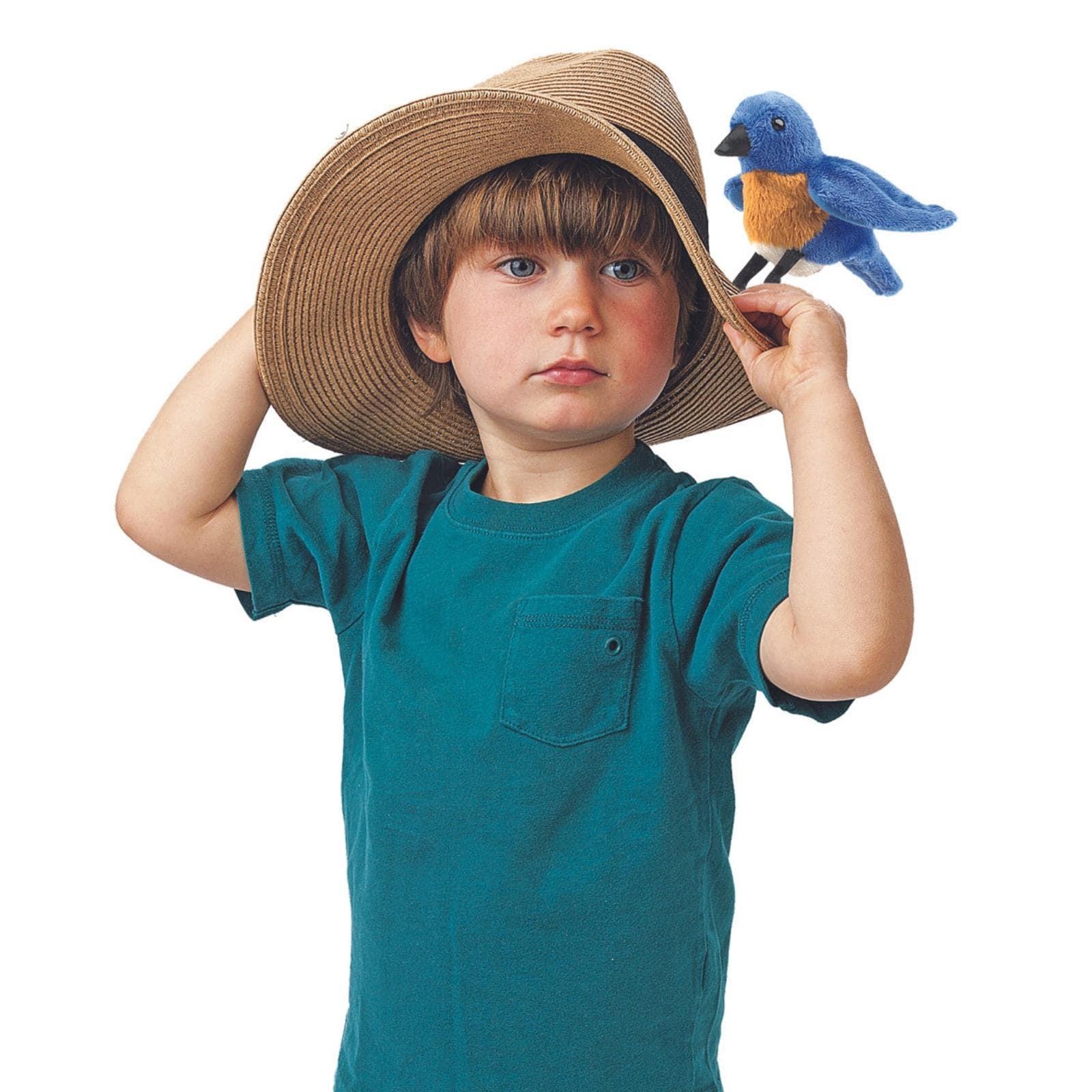 Folkmanis Mini Hüttensänger-Vogel