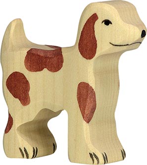 Holztiger Hofhund klein