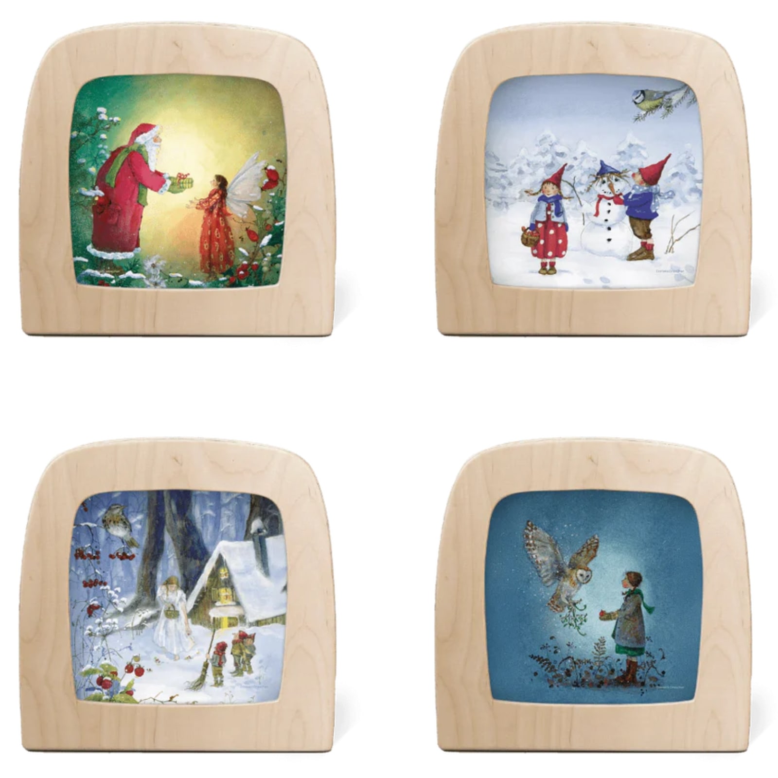 Set für Toverlux Lampe (4 Motive) - Daniela Dreschers Winter-Spezial