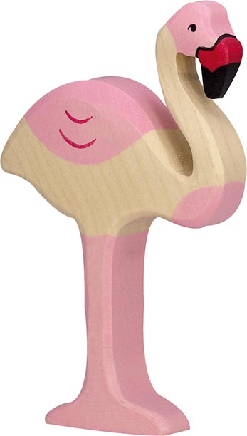 Holztiger Flamingo