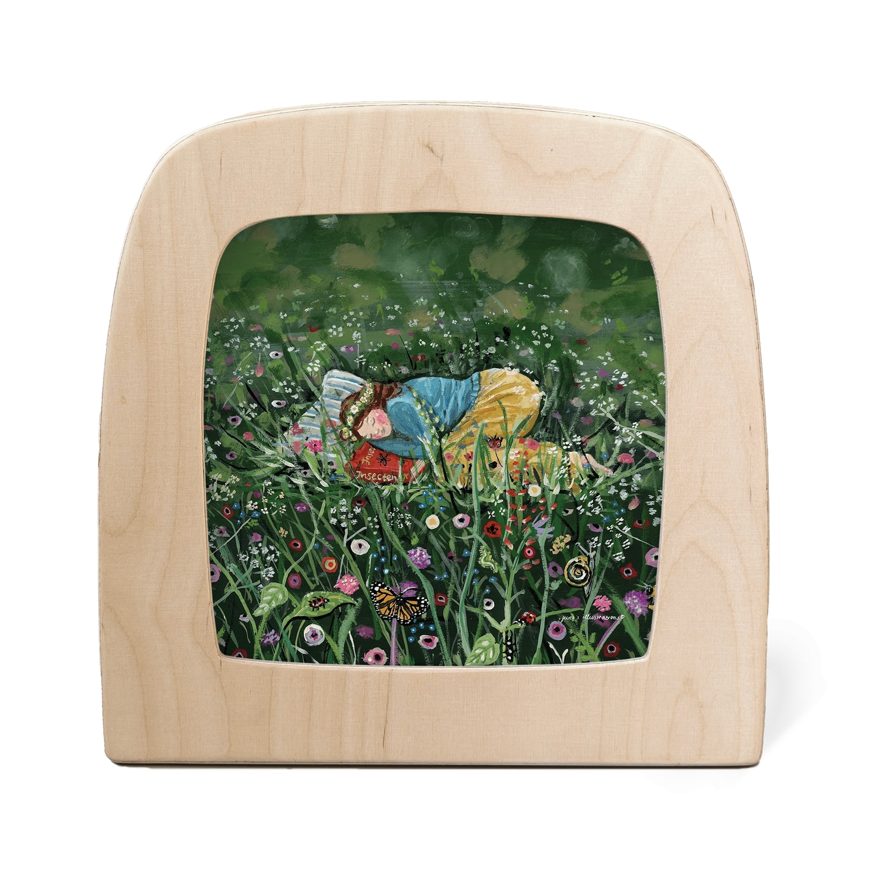 Motiv für Toverlux Lampe - Gwen's Illustration - Nickerchen in der Natur