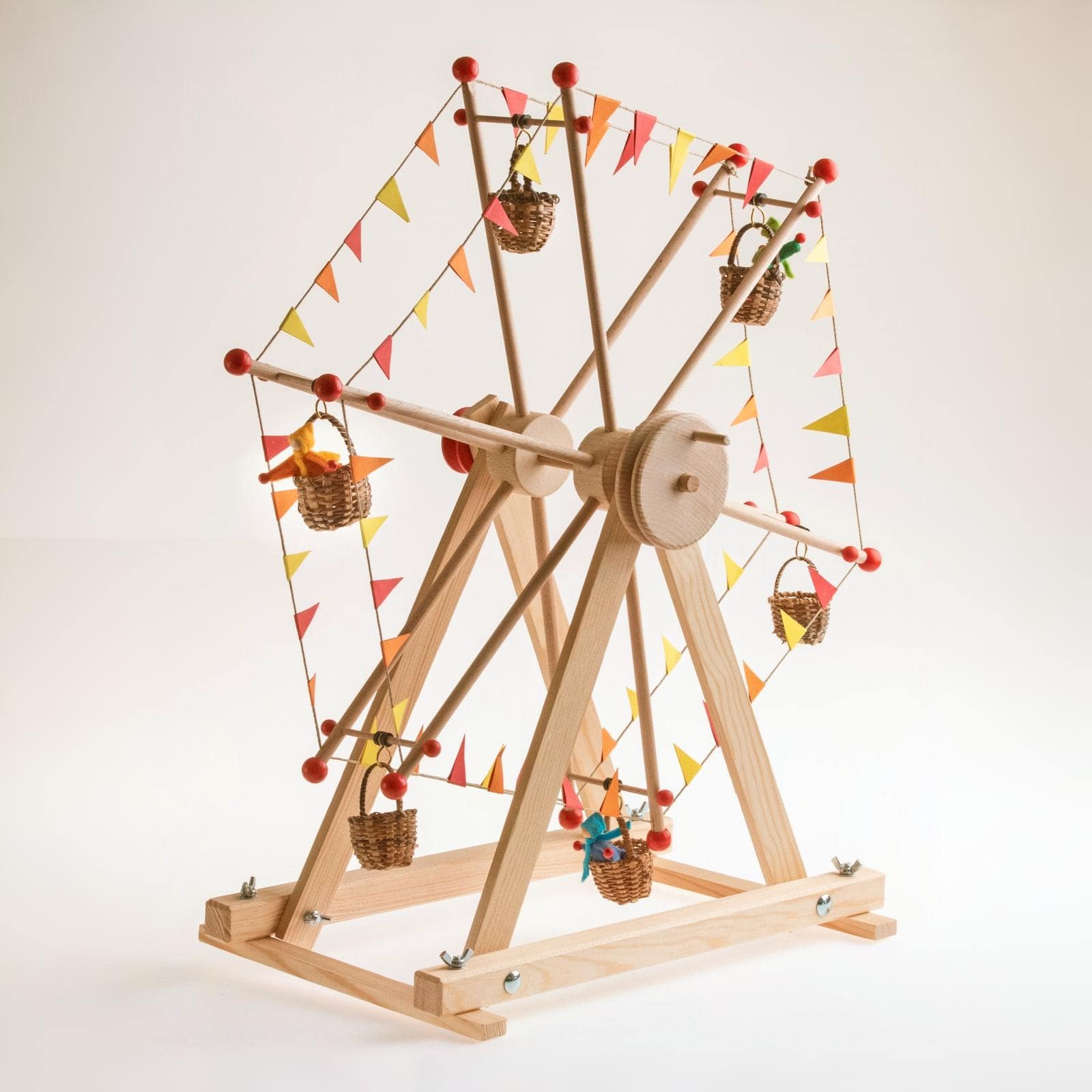 Kraul Spielzeug Riesenrad mit 3 PÃ¼ppchen