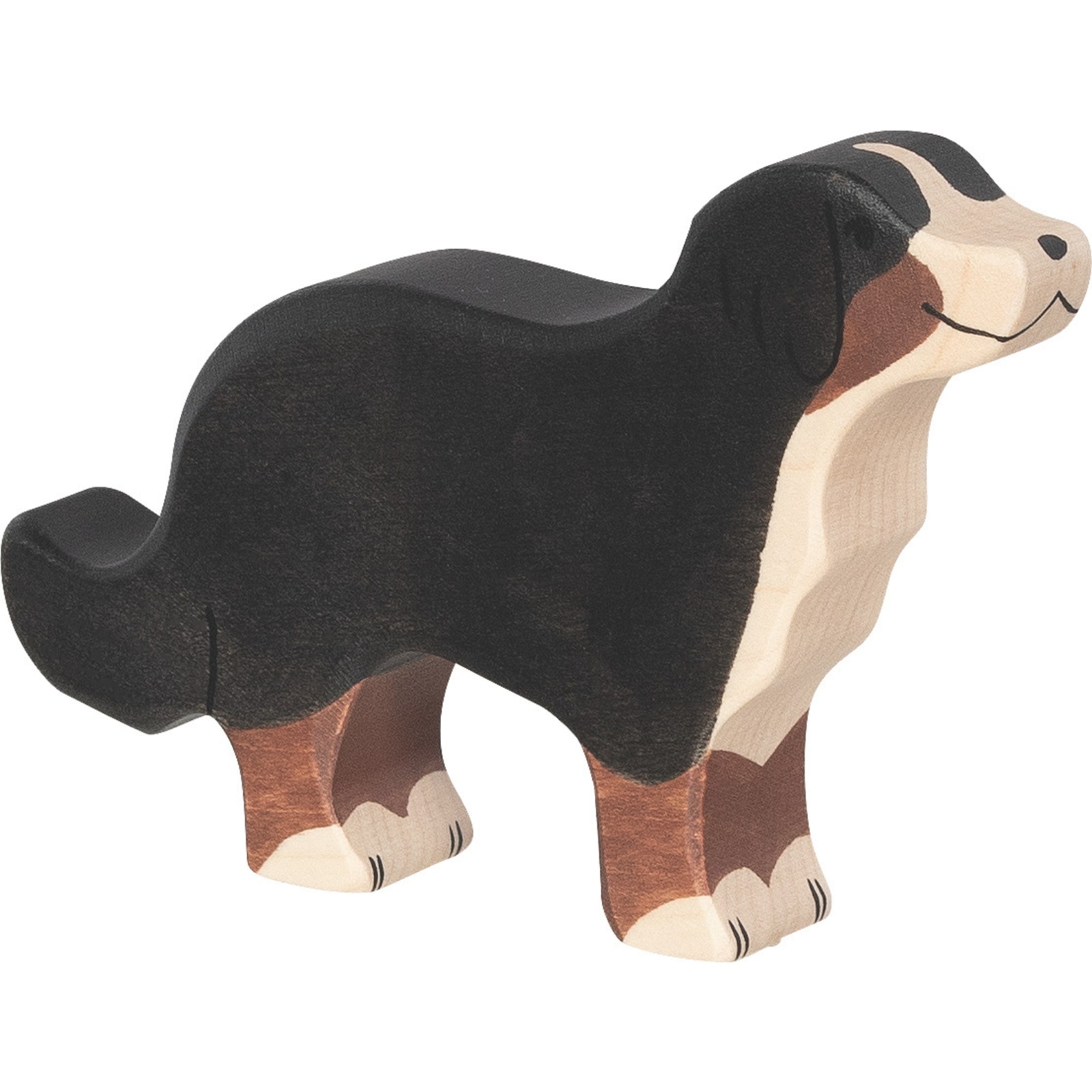 Holztiger Berner Sennenhund