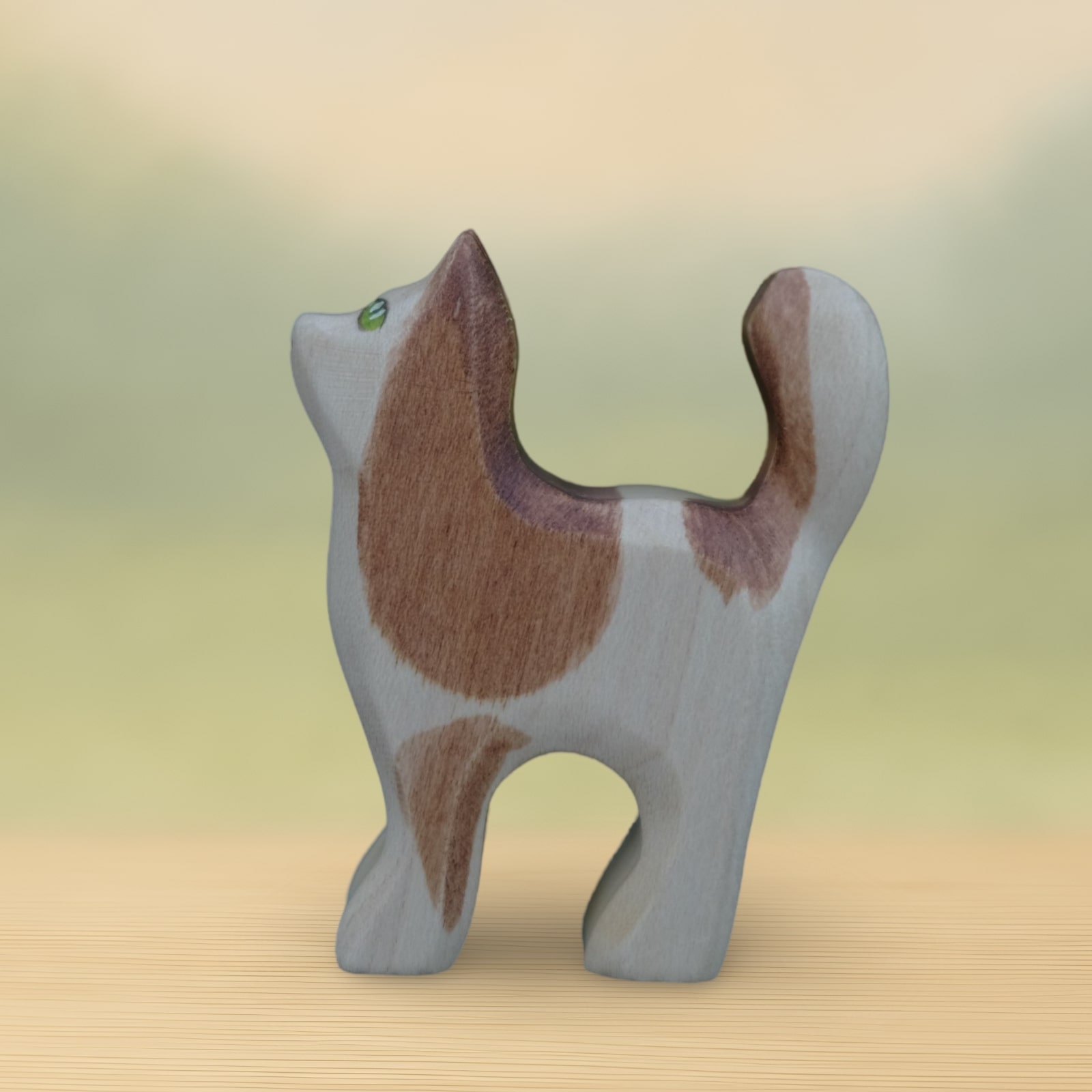 HolzWald Katze