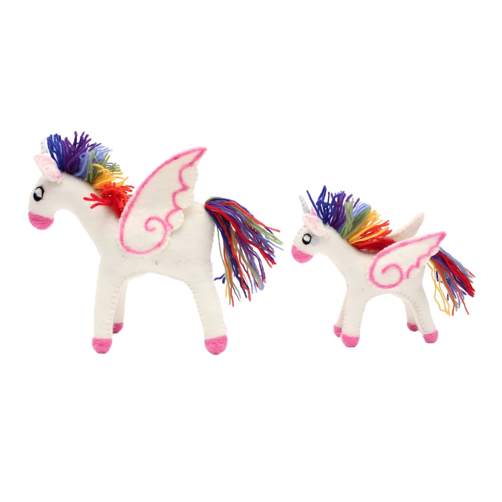 Regenbogen Pegasus Mutter