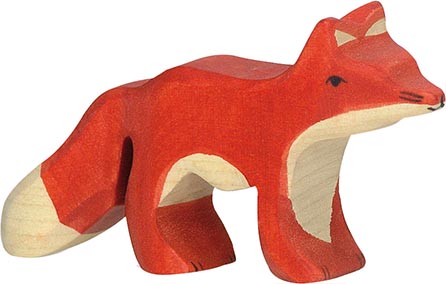 Holztiger Fuchs klein