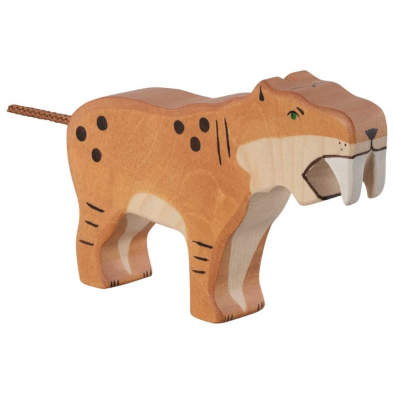 Holztiger Säbelzahntiger