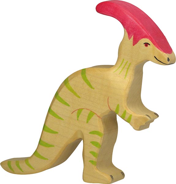 Holztiger Parasaurolophus