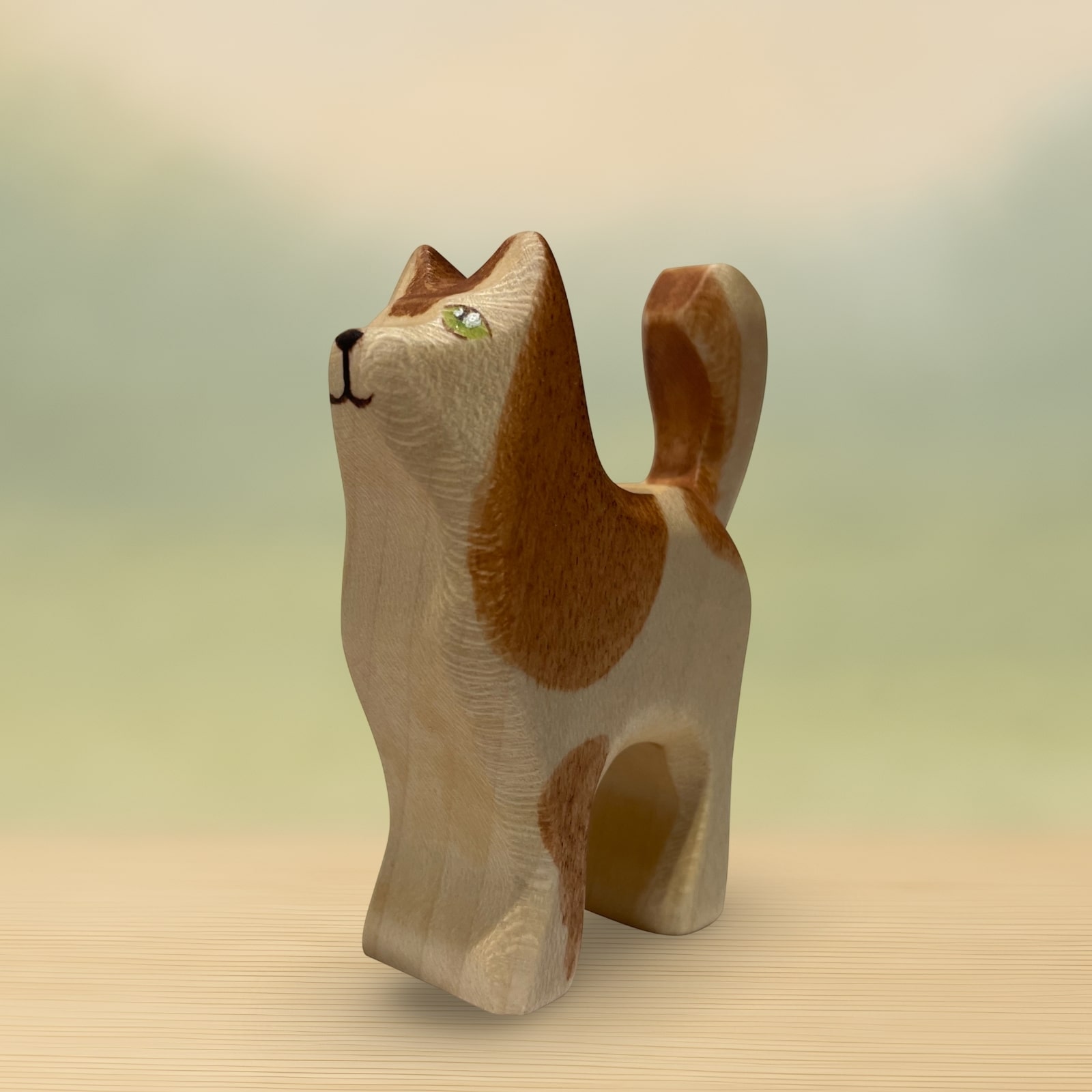 HolzWald Katze