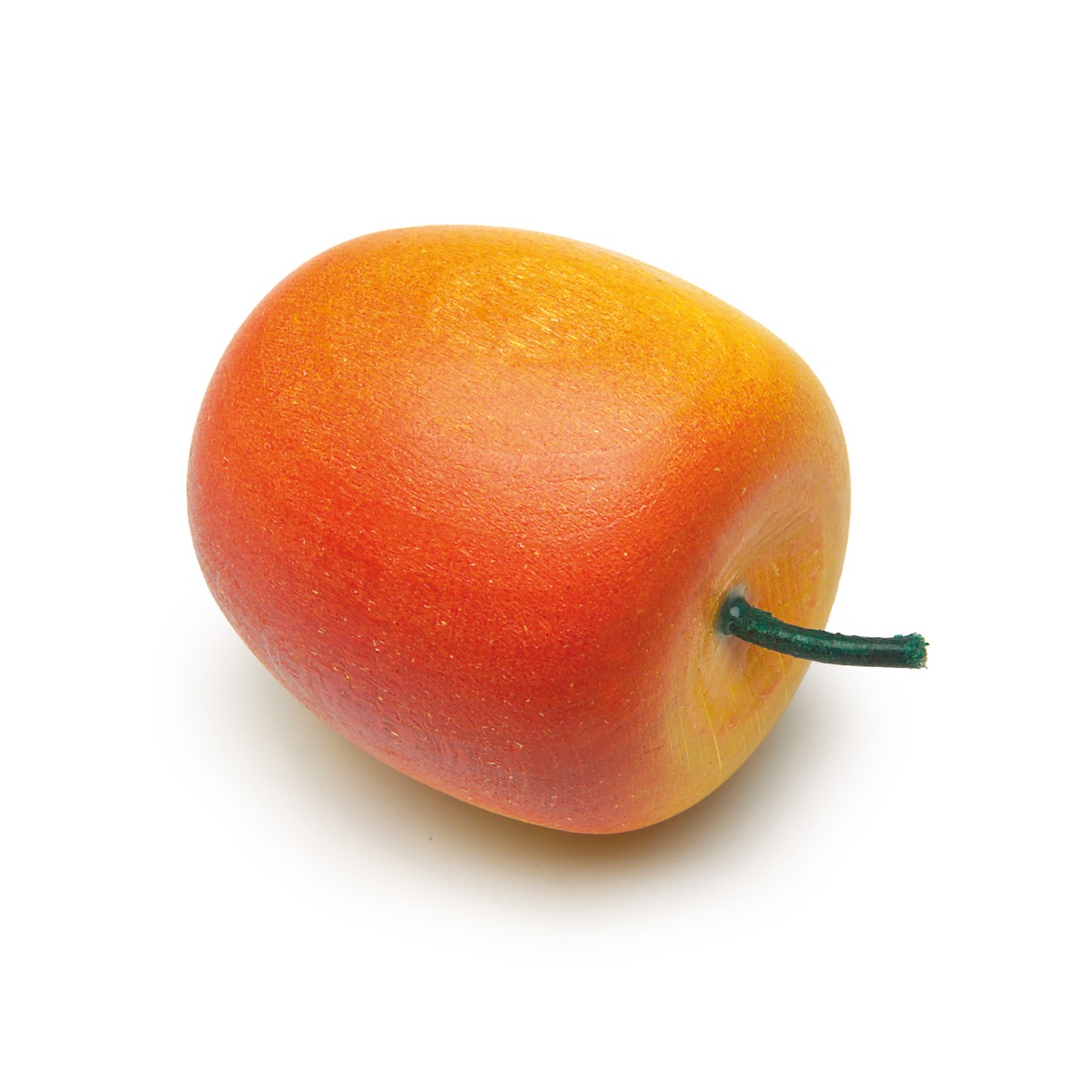 Kaufladen Obst Apfel, gelb-rot