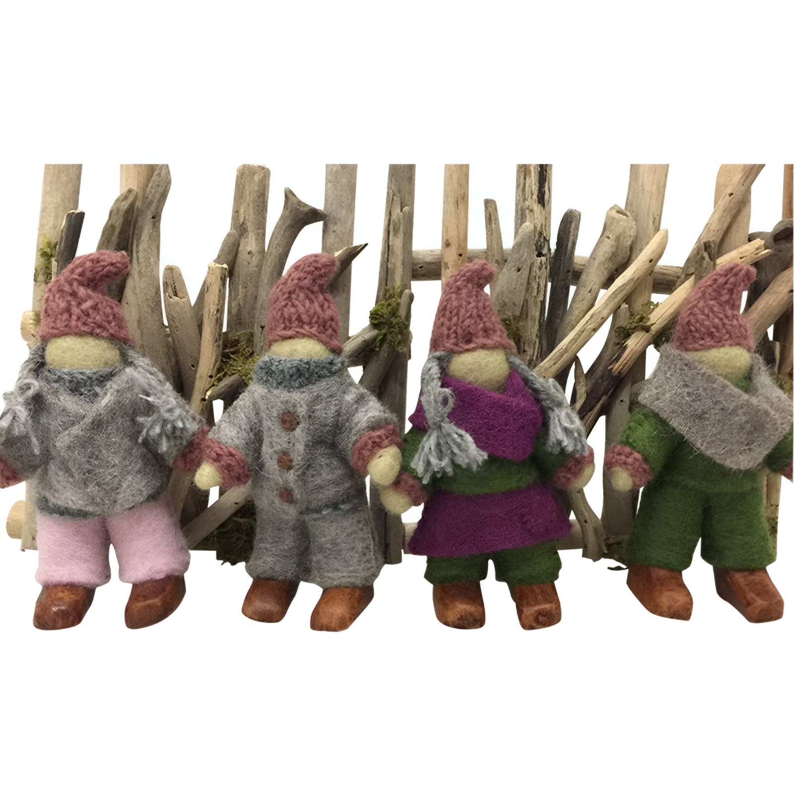 Filz Waldfeenfamilie, 4-teilig
