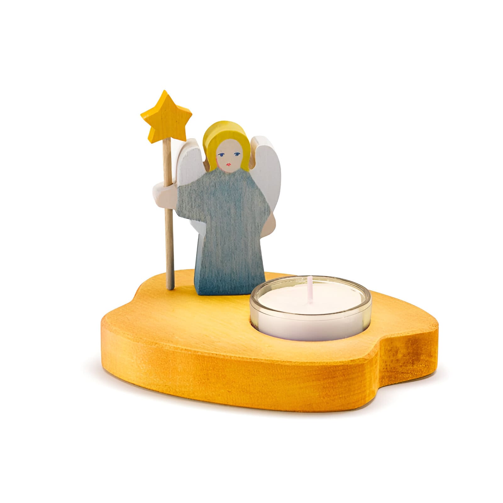 Ostheimer Candle Holder Angel blue 5530281