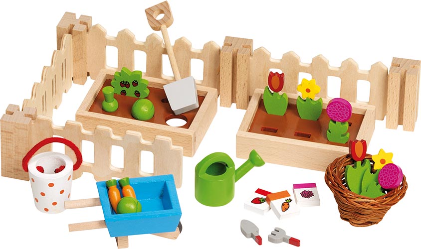 Accessoires Mein kleiner Garten, fÃ¼r die PuppenhÃ¤user